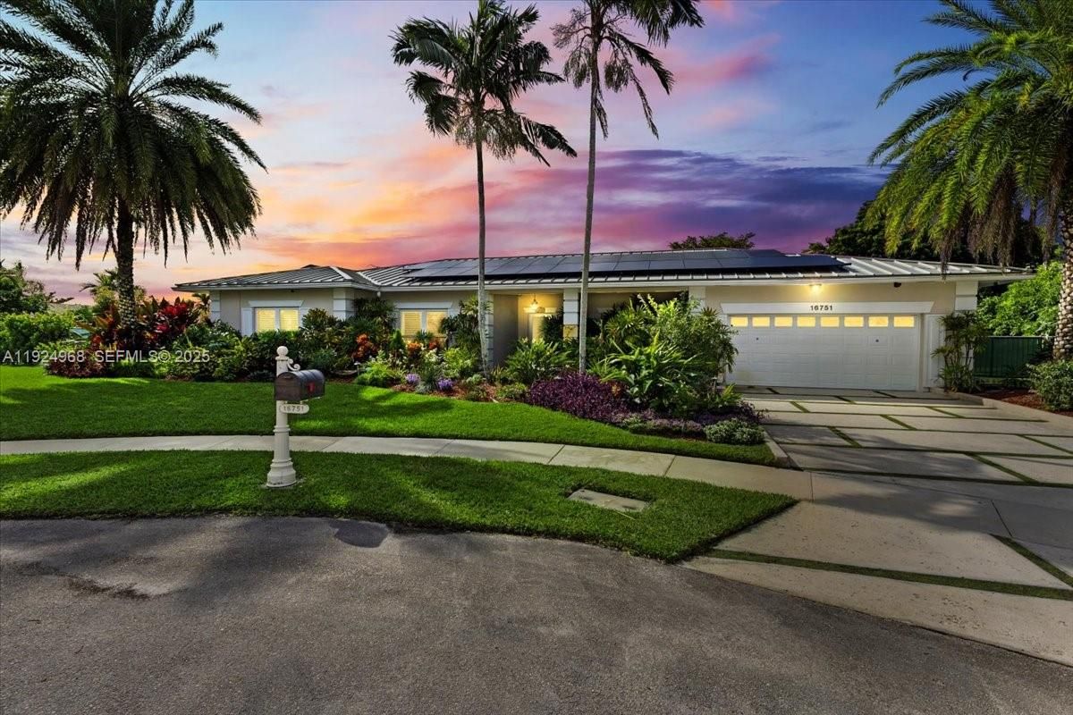 Attached, Exterior, Facade, Solar Panels, Ranch