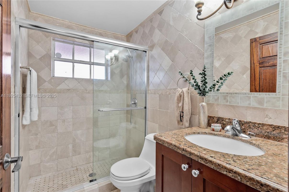 Bathroom, Glass Shower, Interior