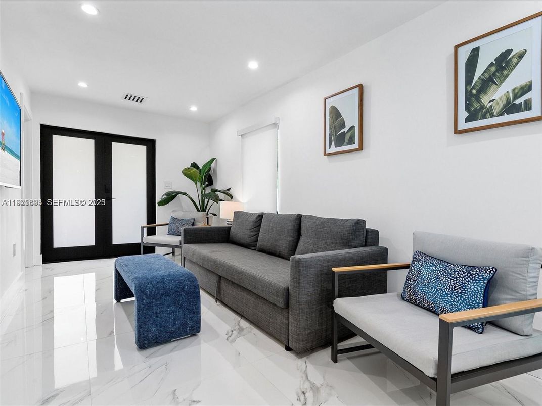 Interior, Living room, Marble, Recessed Lighting