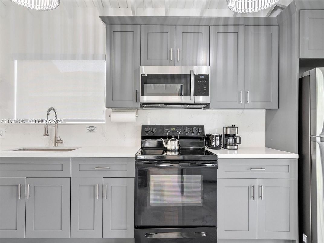 Interior, Kitchen, Stainless Steel Appliances