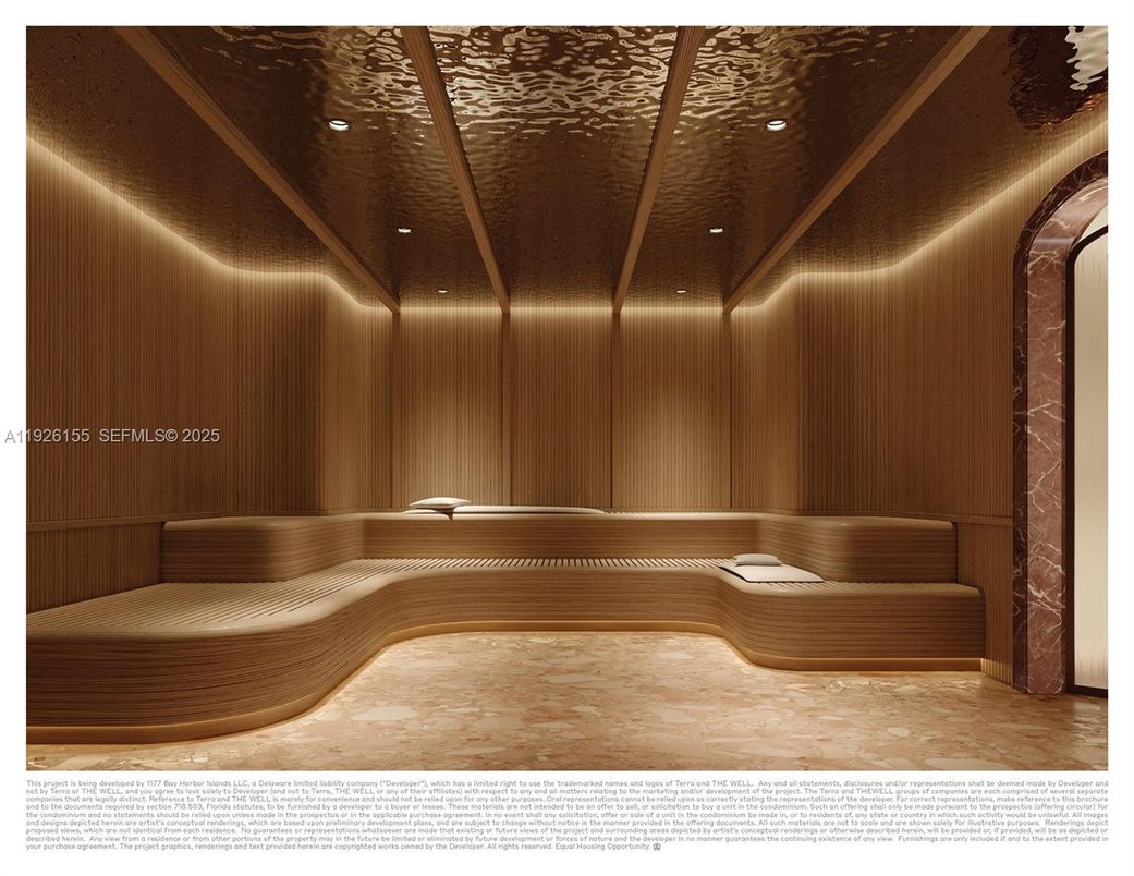 Interior, Sauna Room