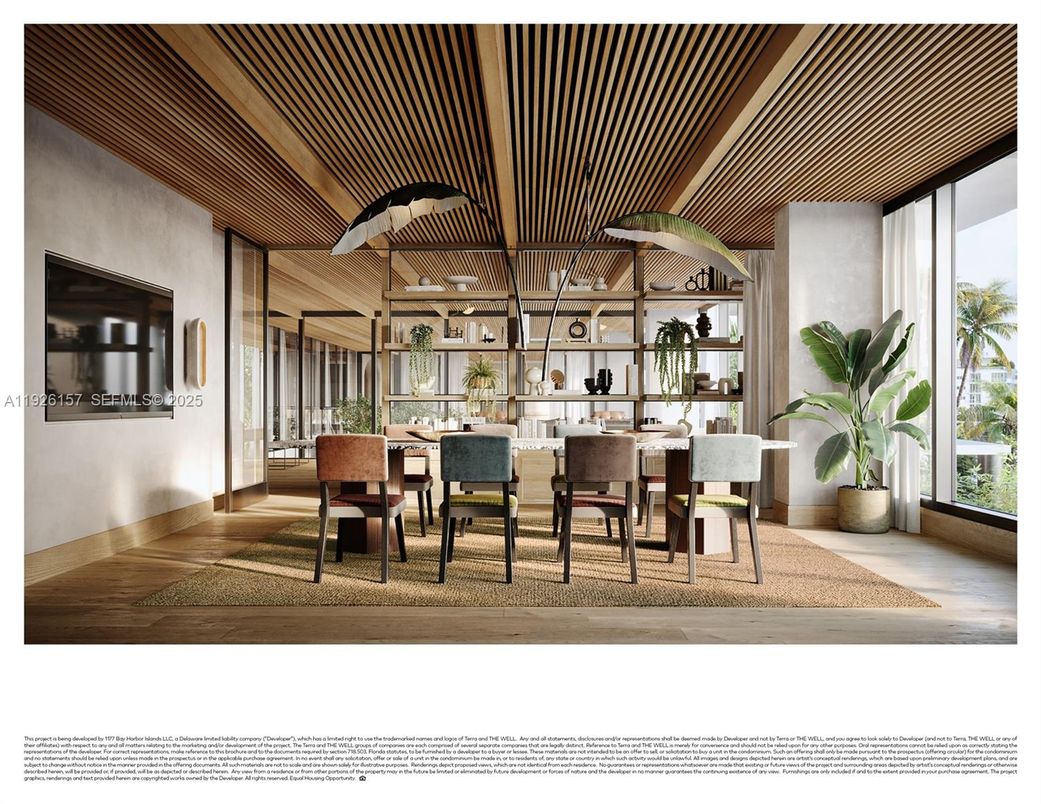 Dining room, Interior, Wood Texture Flooring