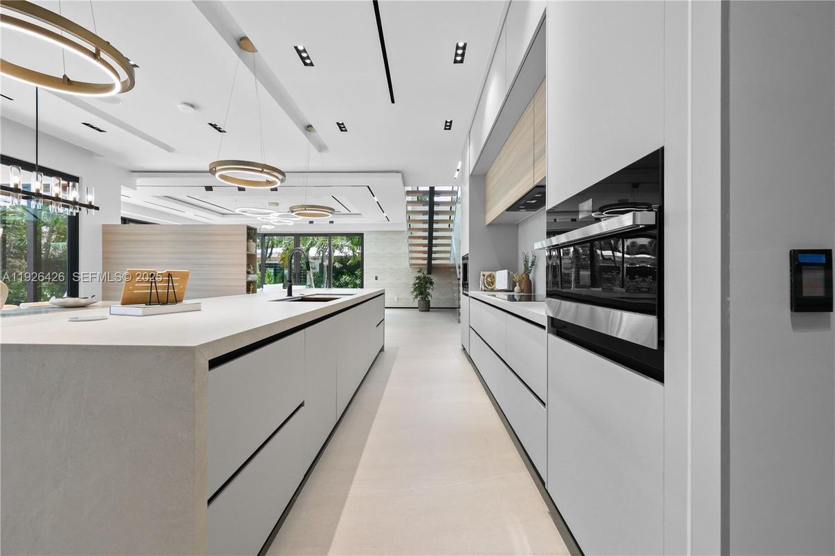 Interior, Kitchen, Pendant Lights, Recessed Lighting