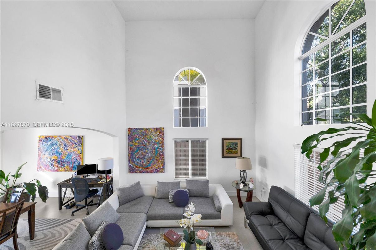 Home Office, Interior, Living room