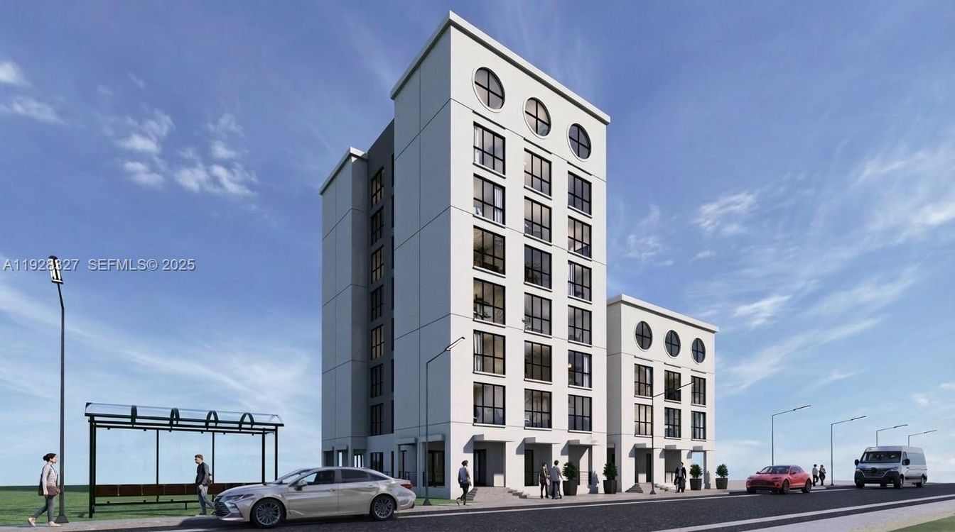 Exterior, Facade, Highrise