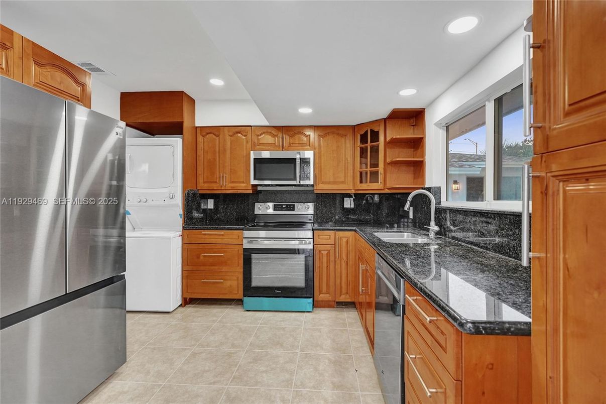 Interior, Kitchen, Recessed Lighting, Stainless Steel Appliances