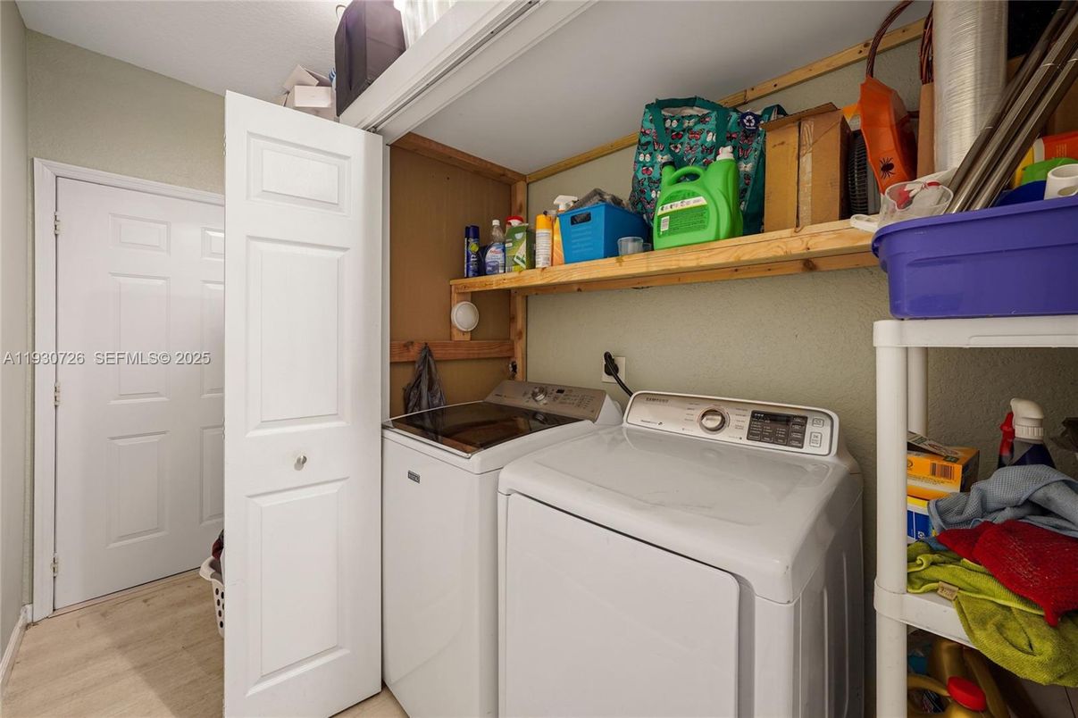 Interior, Utility Closets, Washer