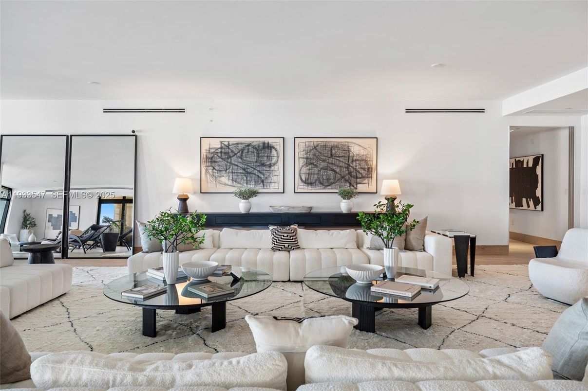 Interior, Living room, Recessed Lighting, Water, Wood Texture Flooring