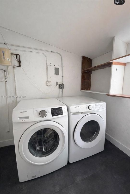 Interior, Washer