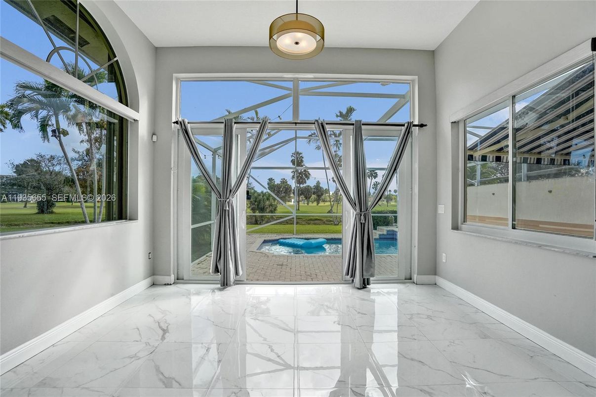 Interior, Marble, Sun Room