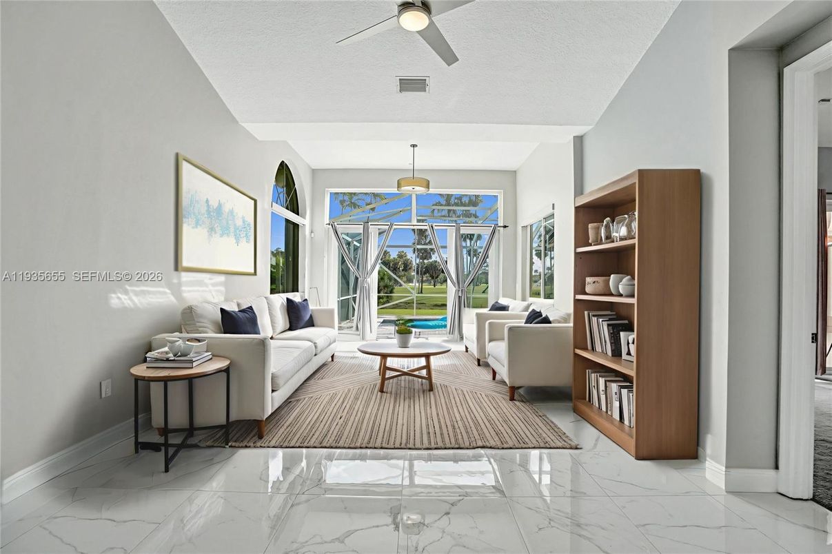 Interior, Living room, Marble, Pendant Lights