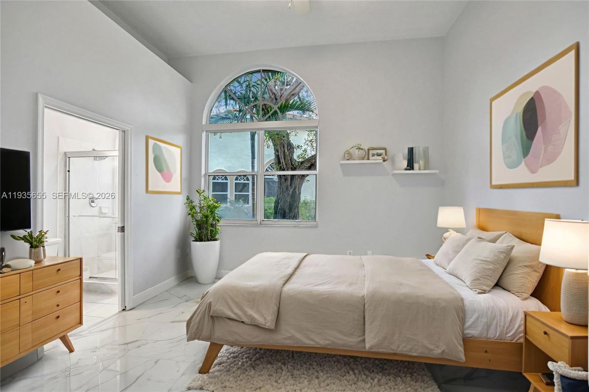 Bedroom, Interior, Marble