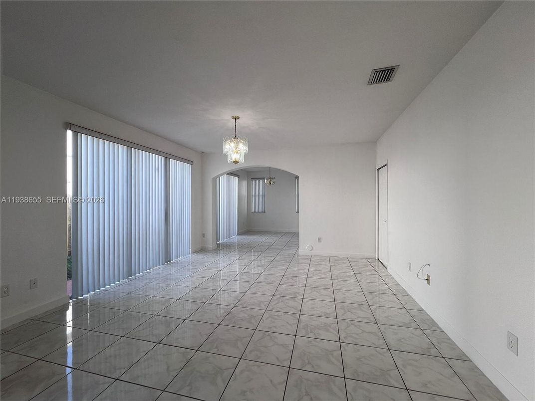 Chandelier, Empty room, Interior, Marble