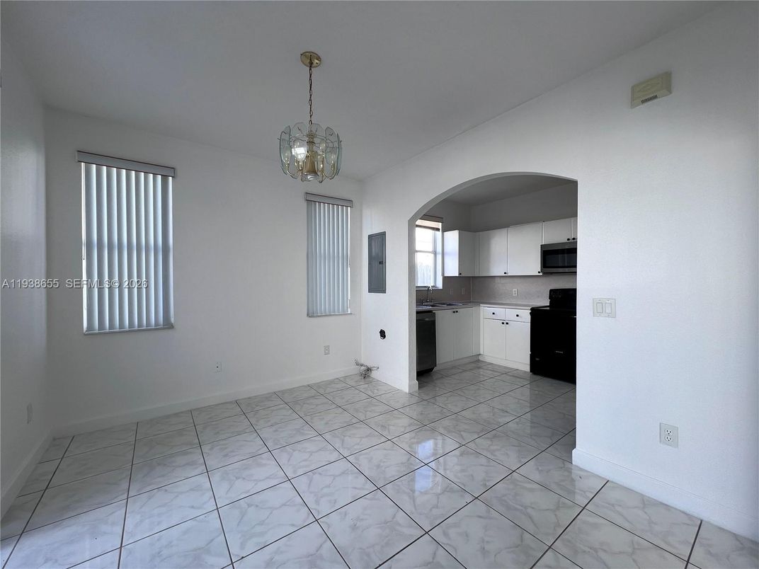 Interior, Kitchen, Marble, Pendant Lights