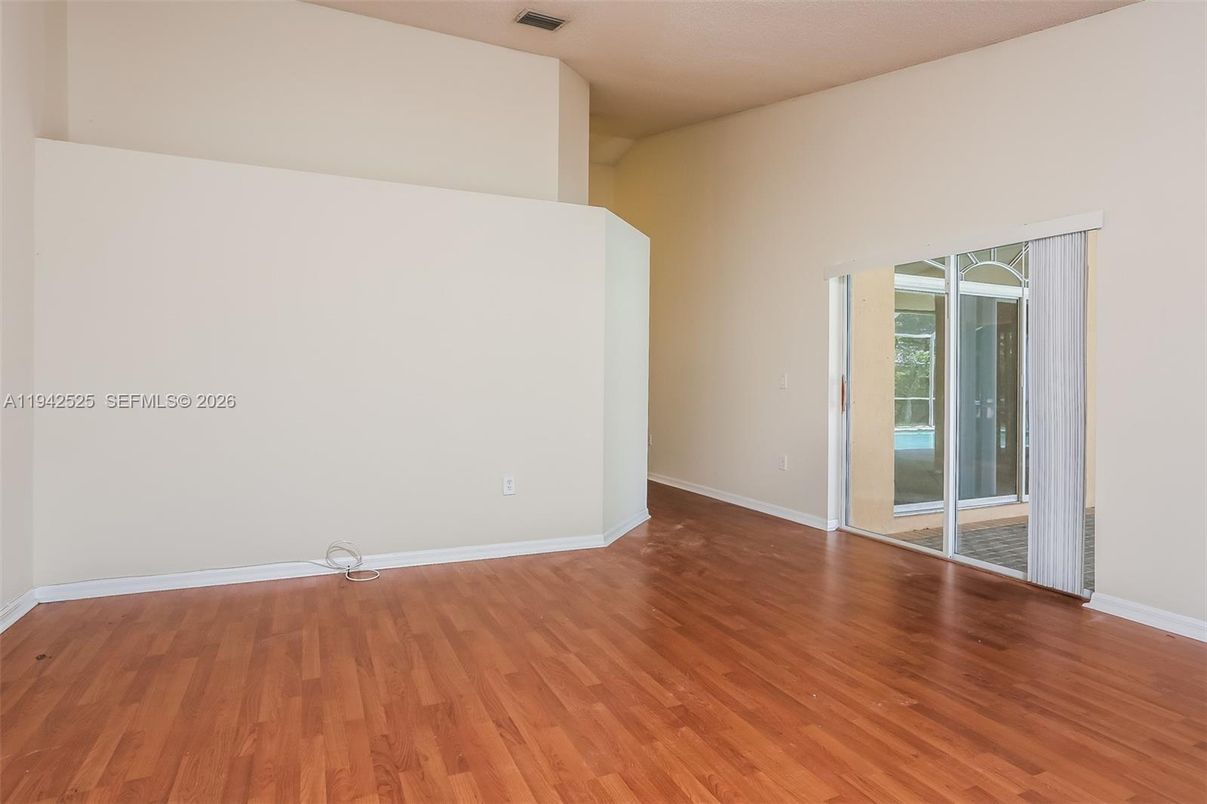 Empty room, Interior, Wood Texture Flooring