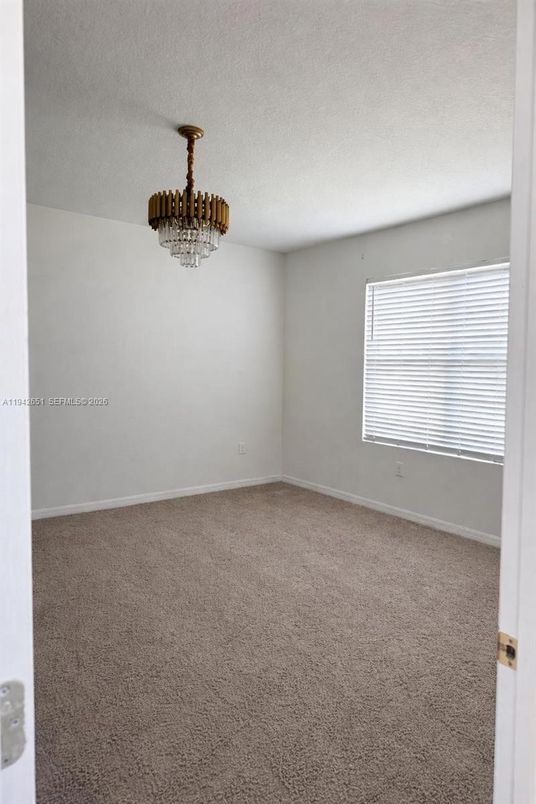 Chandelier, Empty room, Interior