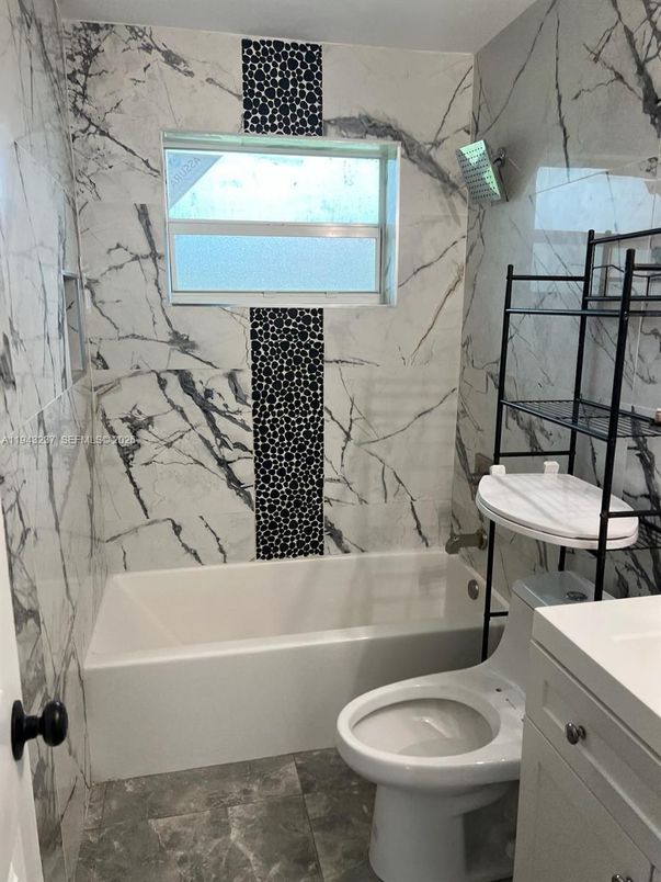 Bathroom, Interior, Marble Walls