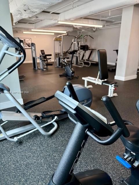 Fitness Equipment, Gym, Interior