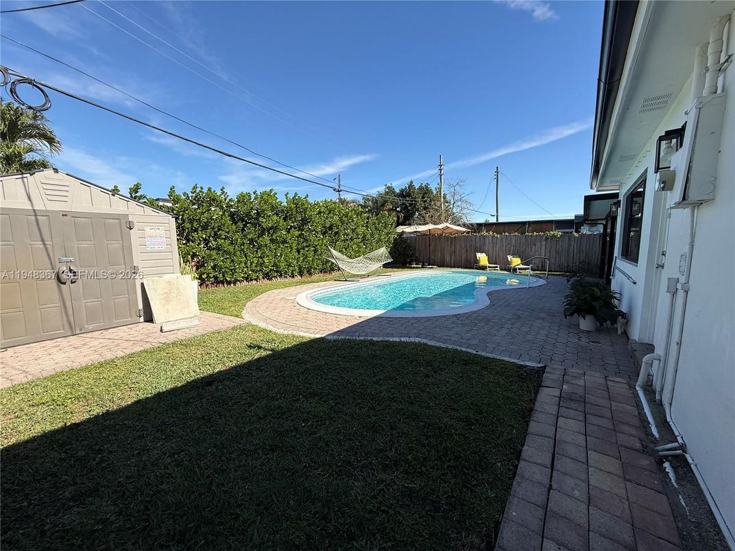 Backyard, Exterior, Pool