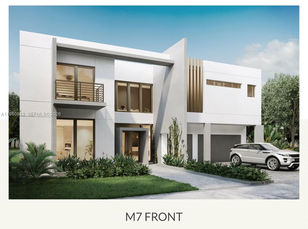 Attached, Exterior, Facade, Modern