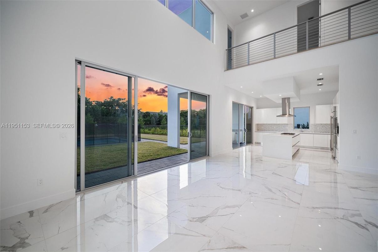 Interior, Kitchen, Marble, Recessed Lighting