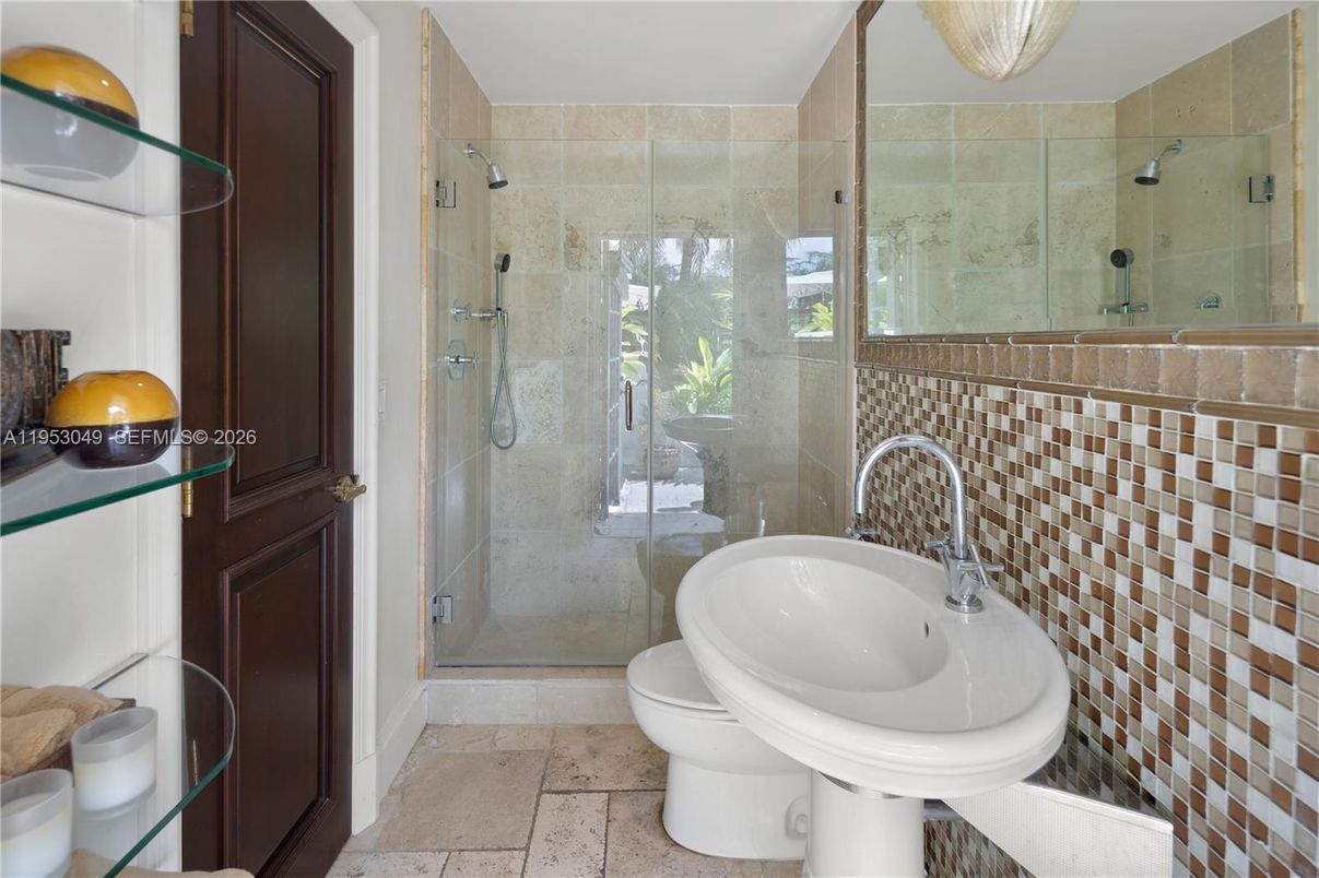 Bathroom, Glass Shower, Interior