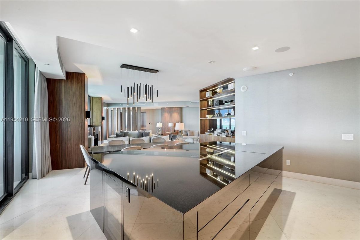 Dining room, Interior, Kitchen, Living room, Pendant Lights, Recessed Lighting