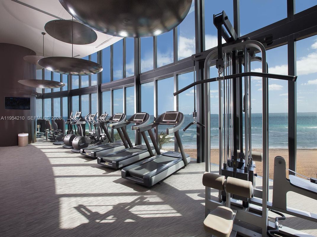Fitness Equipment, Gym, Interior, Water