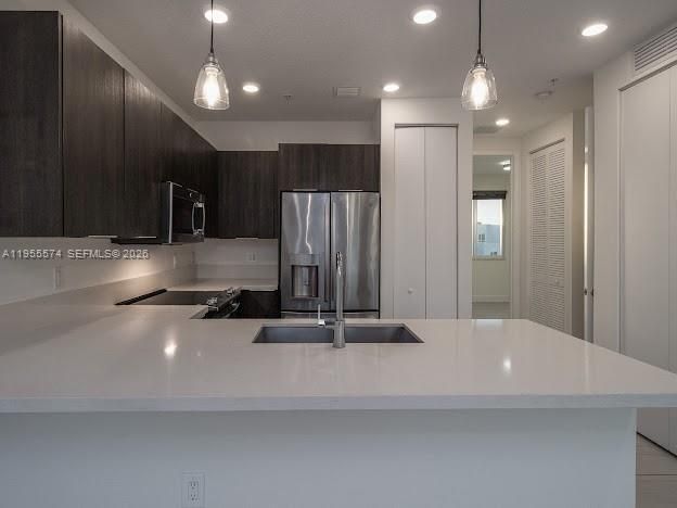 Interior, Kitchen, Pendant Lights, Recessed Lighting
