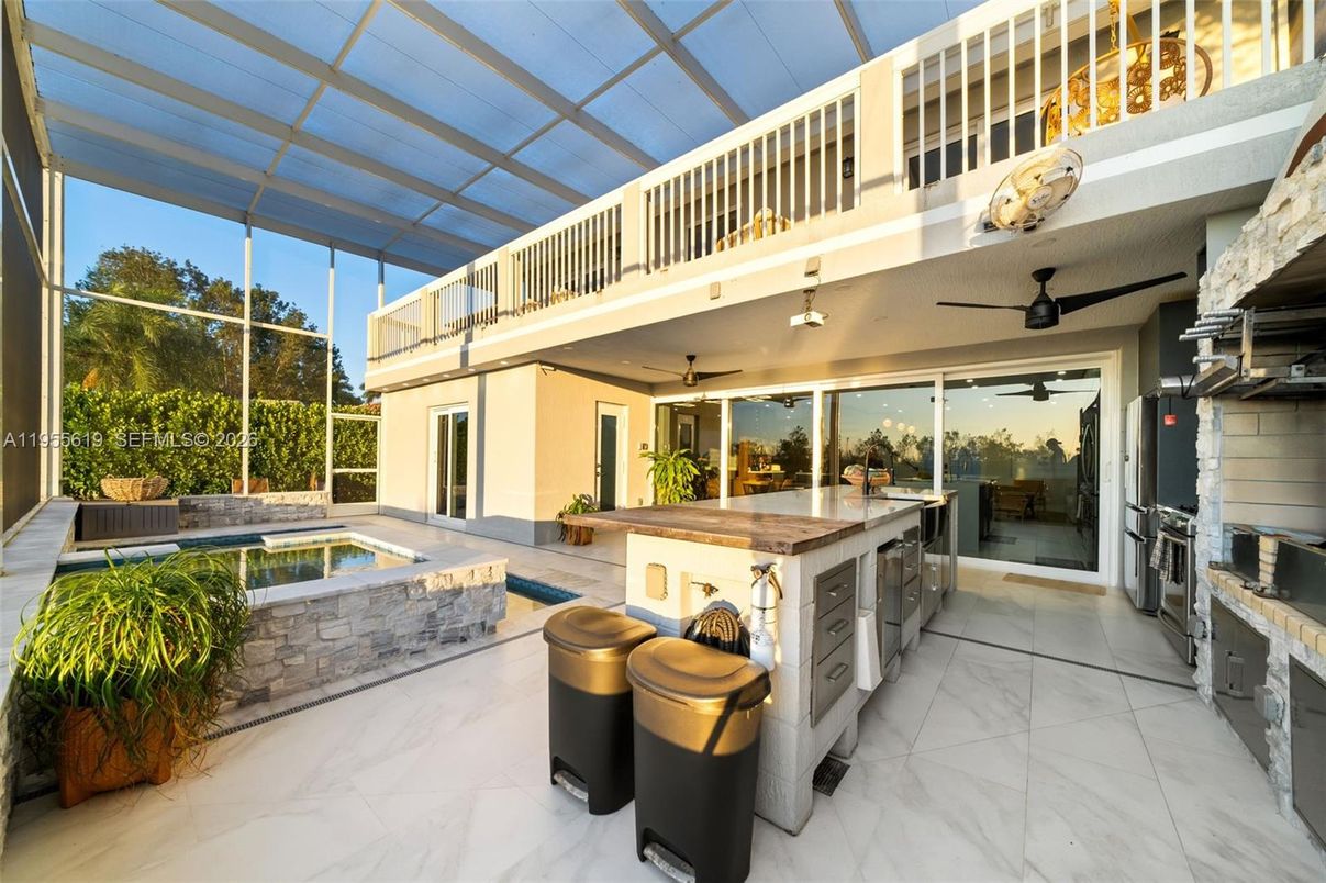 Interior, Kitchen, Marble, Pool, Sun Room