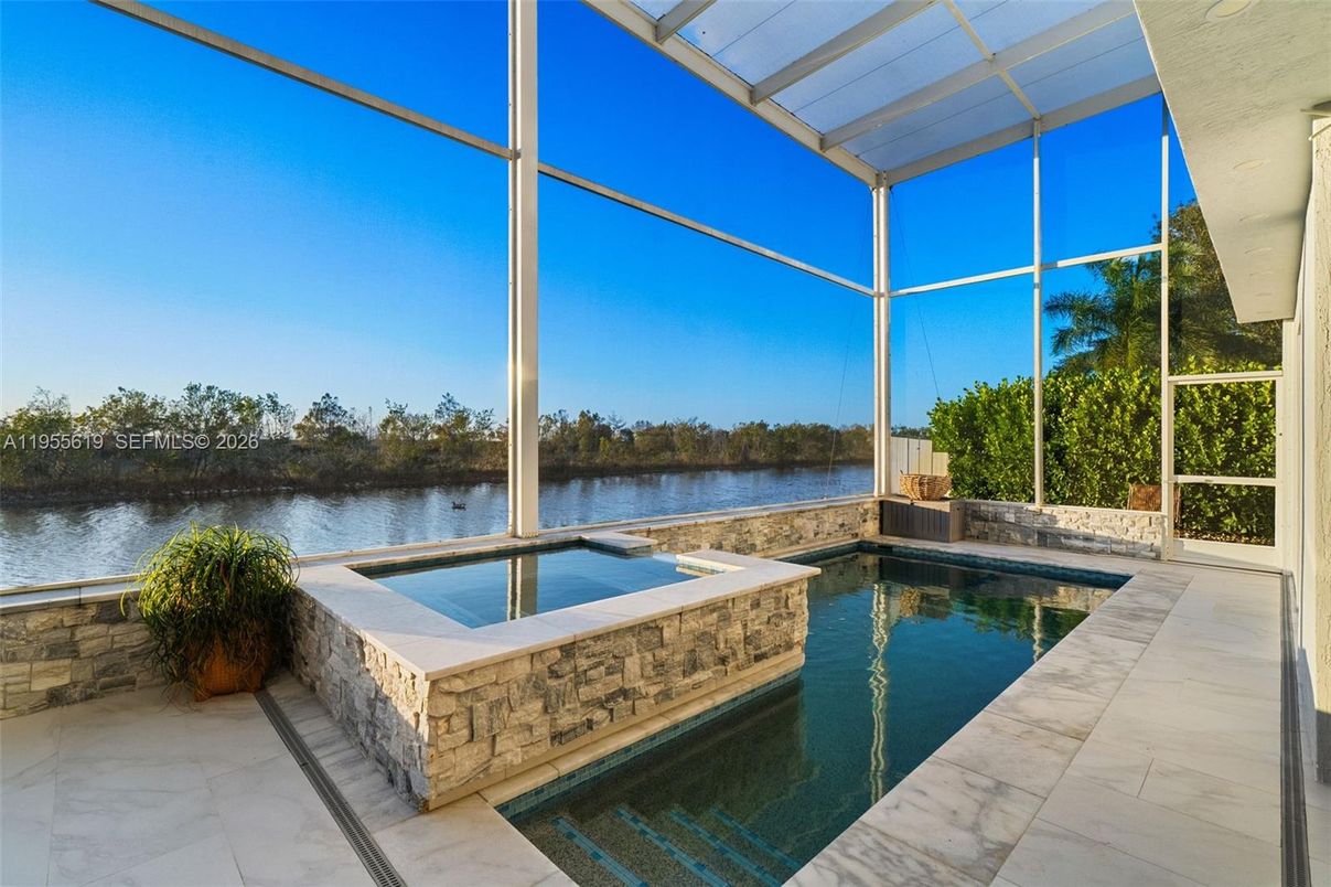 Glass Ceilings, Interior, Marble, Pool, Sun Room, Water