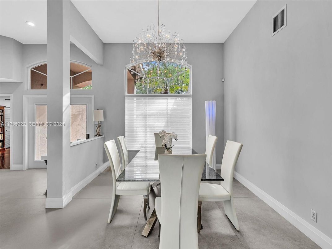 Chandelier, Dining room, Interior, Recessed Lighting