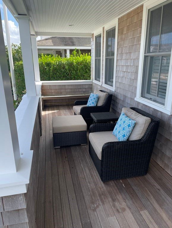 Exterior, Wood Texture Flooring