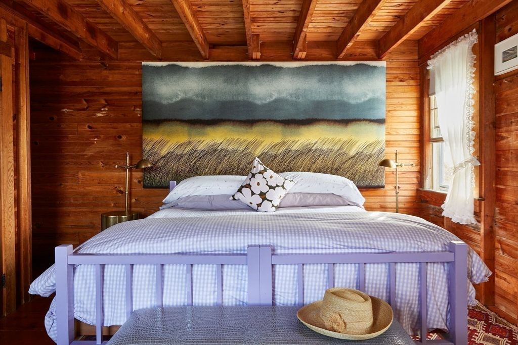 Bedroom, Interior, Wooden Beams, Wooden Ceilings, Wood Texture Flooring, Wooden Walls