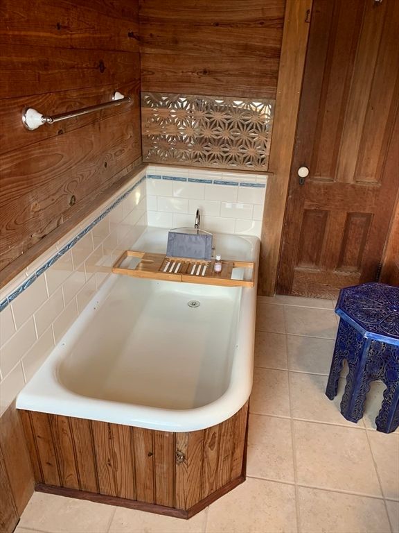 Bathroom, Interior, Wooden Walls