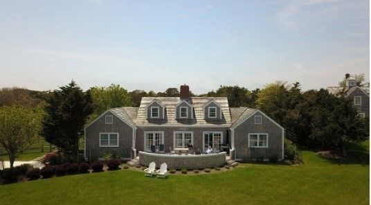 Backyard, Exterior, Facade, Cape Cod