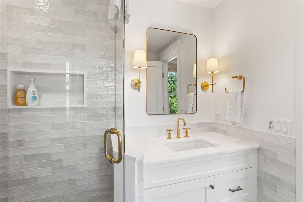 Bathroom, Glass Shower, Interior