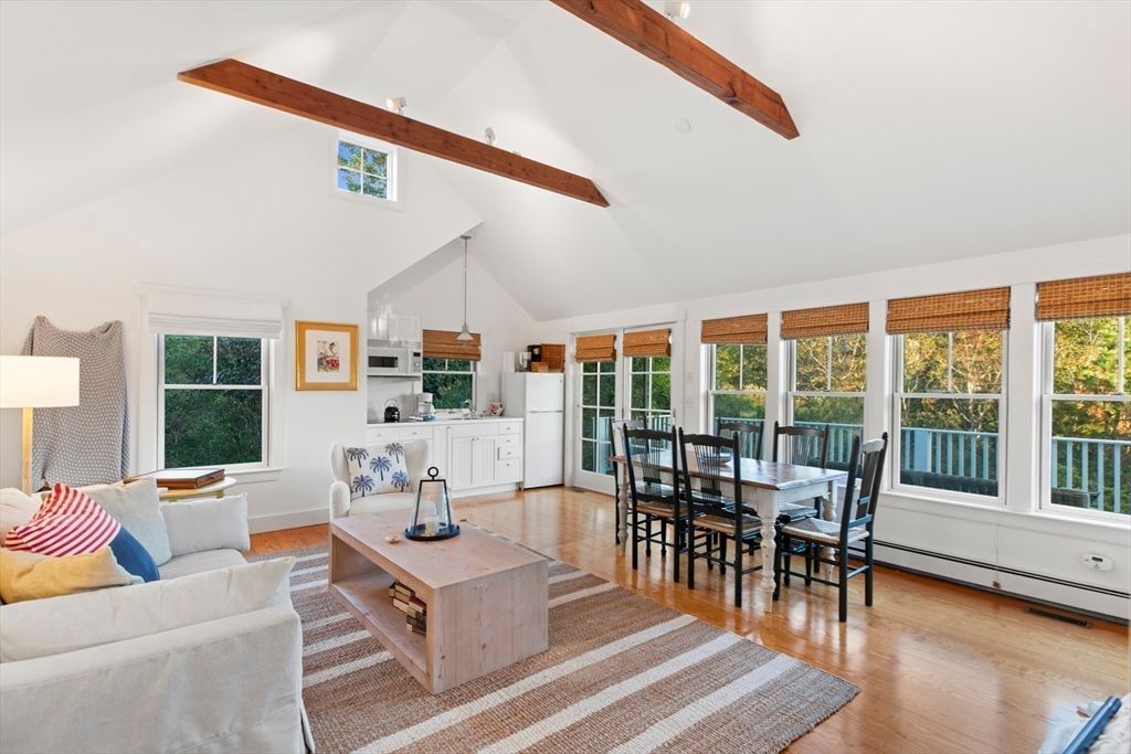 Dining room, Interior, Living room, Wooden Beams, Wood Texture Flooring