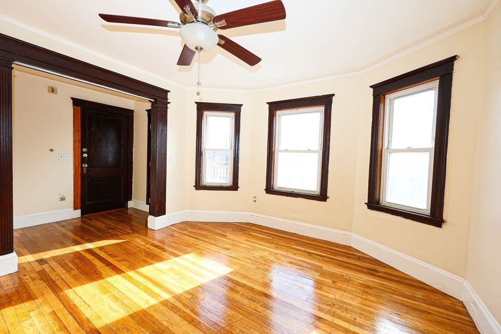 Empty room, Interior, Wood Texture Flooring