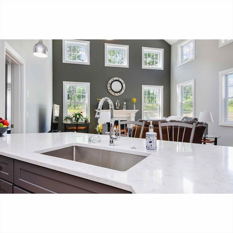 Fireplace, Interior, Kitchen