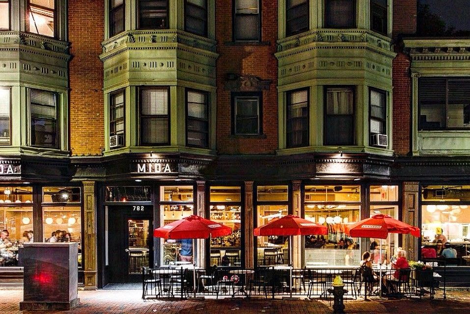 Exterior, Facade, Brick Facade, Brownstone