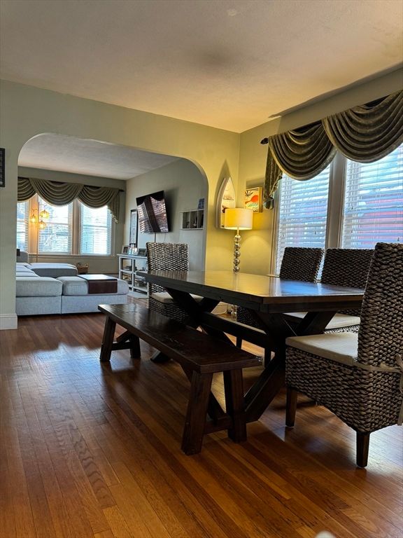 Dining room, Interior, Living room, Wood Texture Flooring