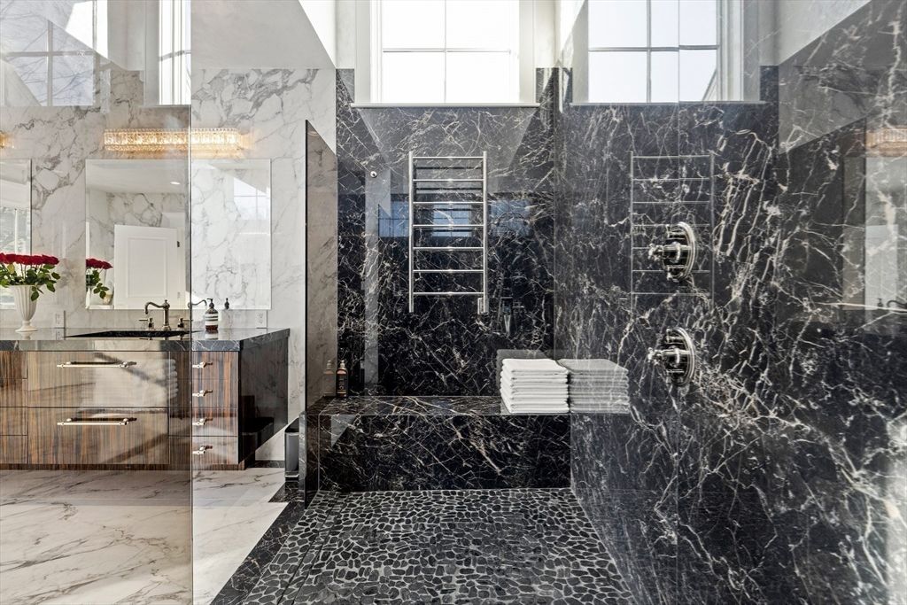 Bathroom, Interior, Marble, Marble Walls