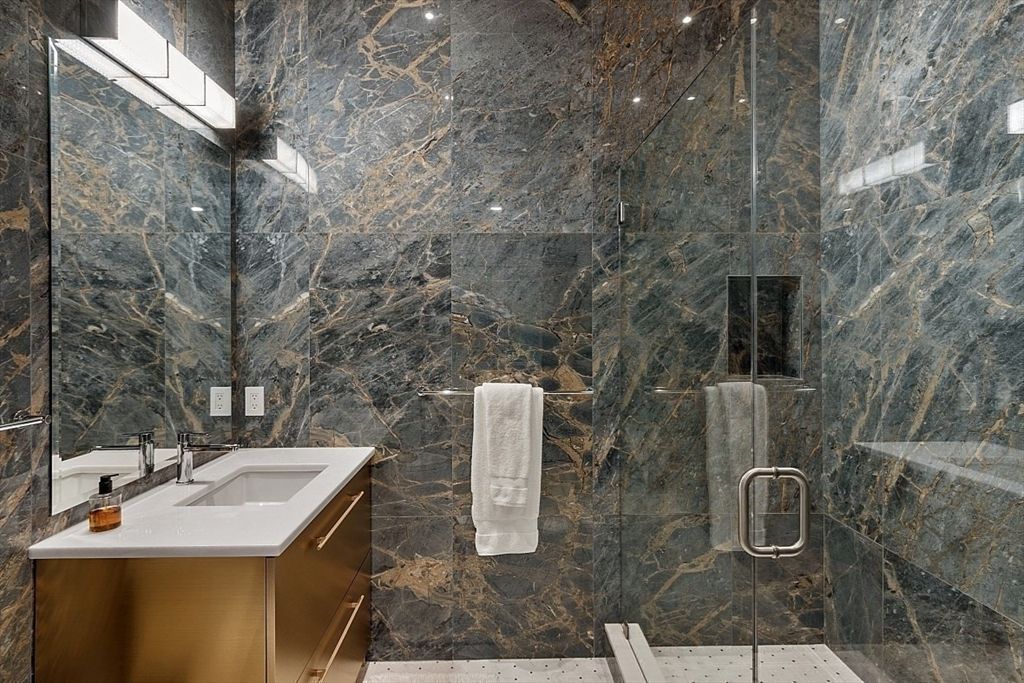 Bathroom, Glass Shower, Interior