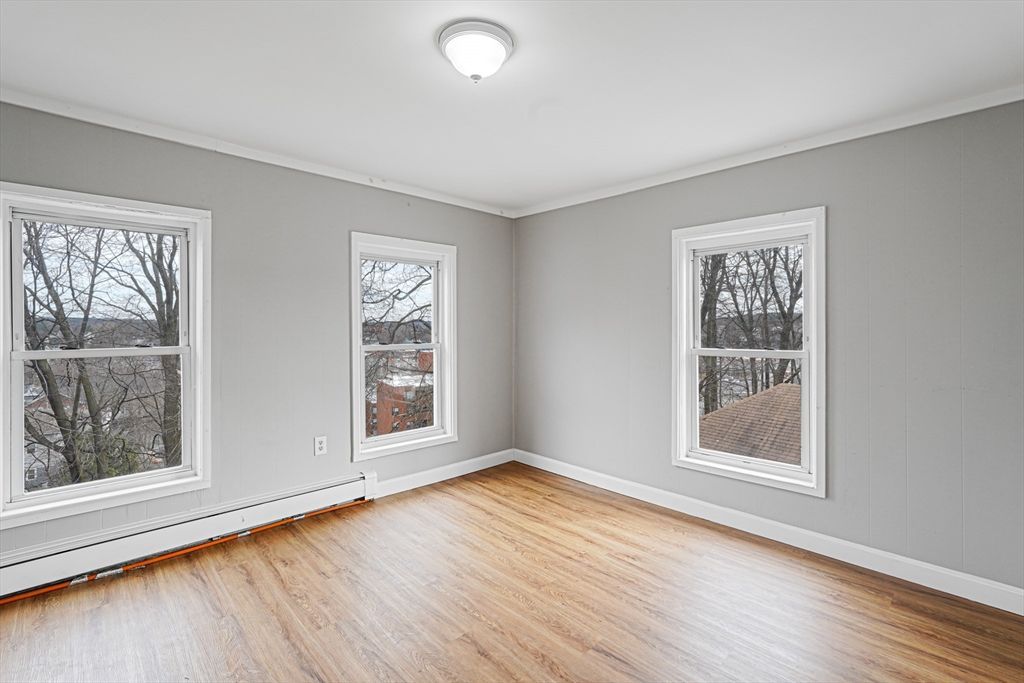 Empty room, Interior, Wood Texture Flooring