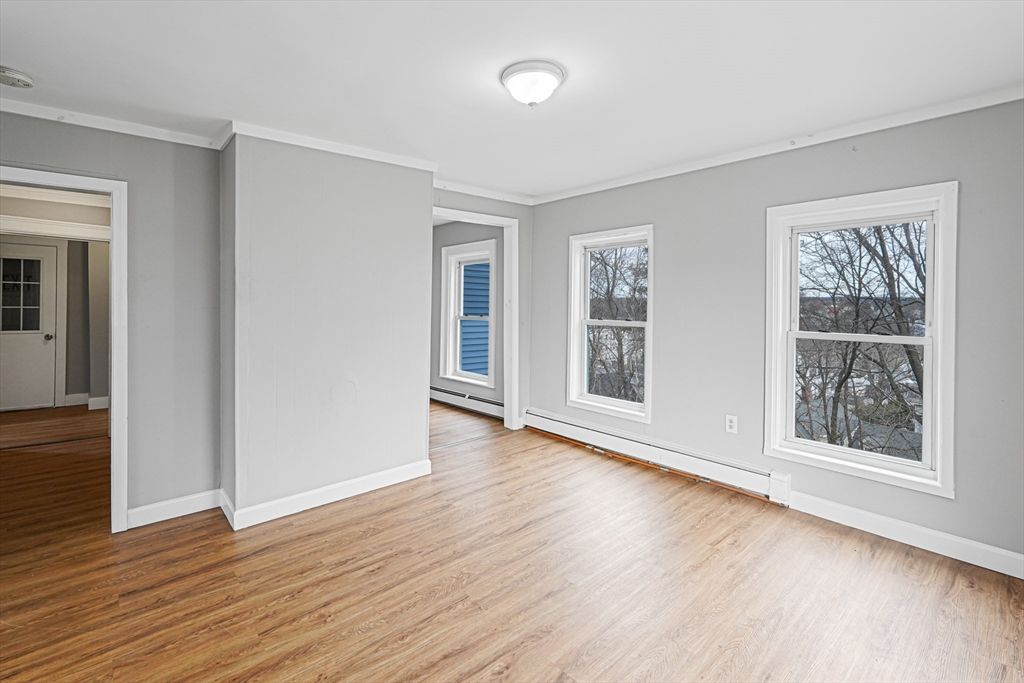 Empty room, Interior, Wood Texture Flooring
