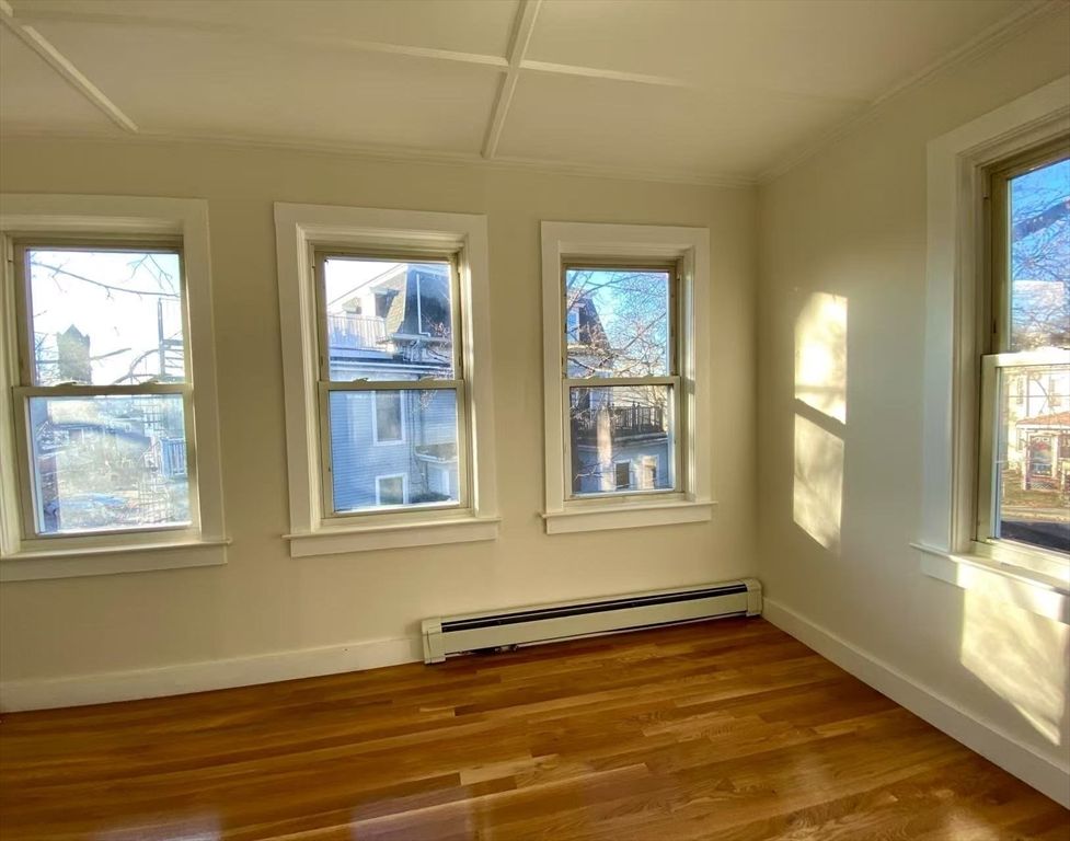Empty room, Interior, Wood Texture Flooring