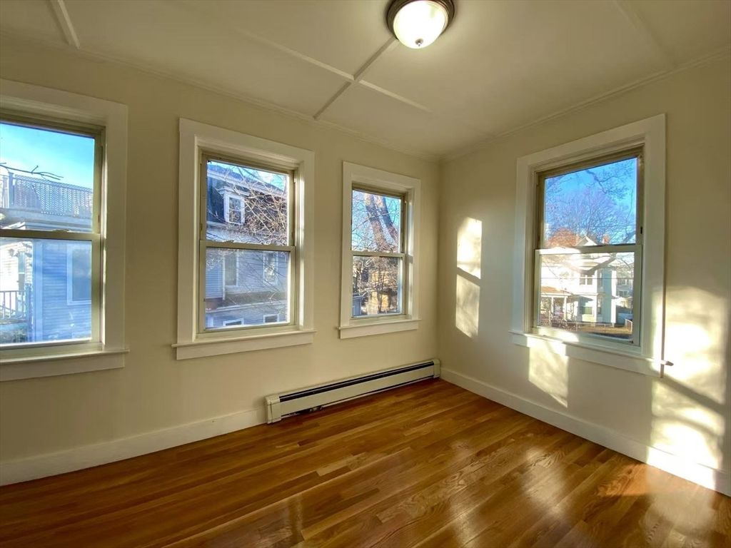Empty room, Interior, Wood Texture Flooring