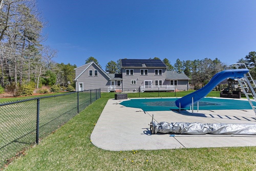 Backyard, Exterior, Playground, Pool, Solar Panels