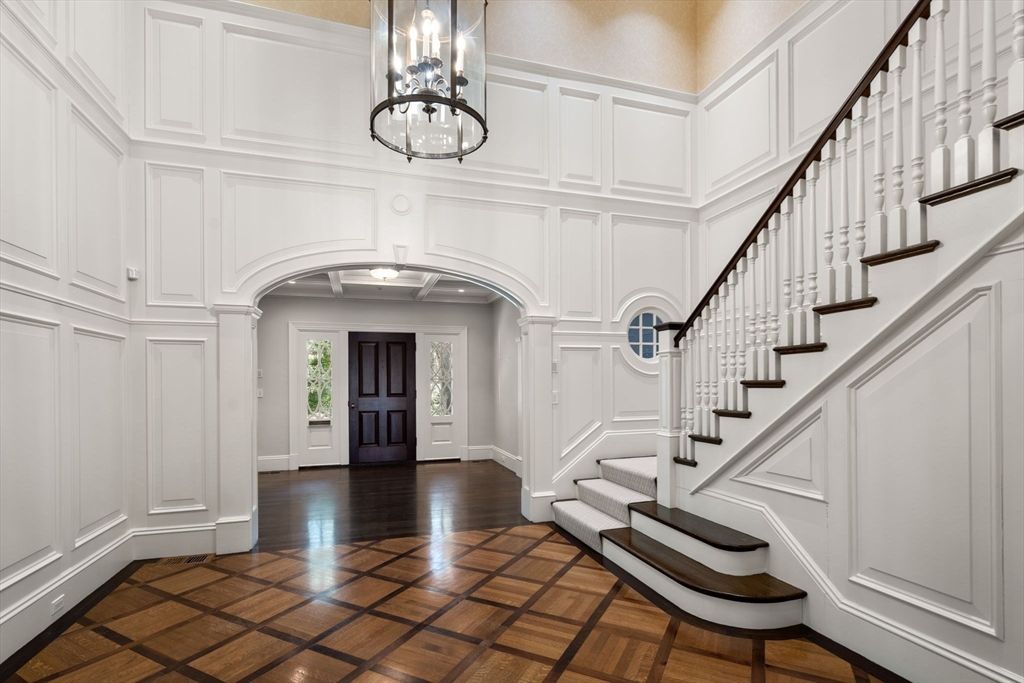 Interior, Pendant Lights, Wood Texture Flooring